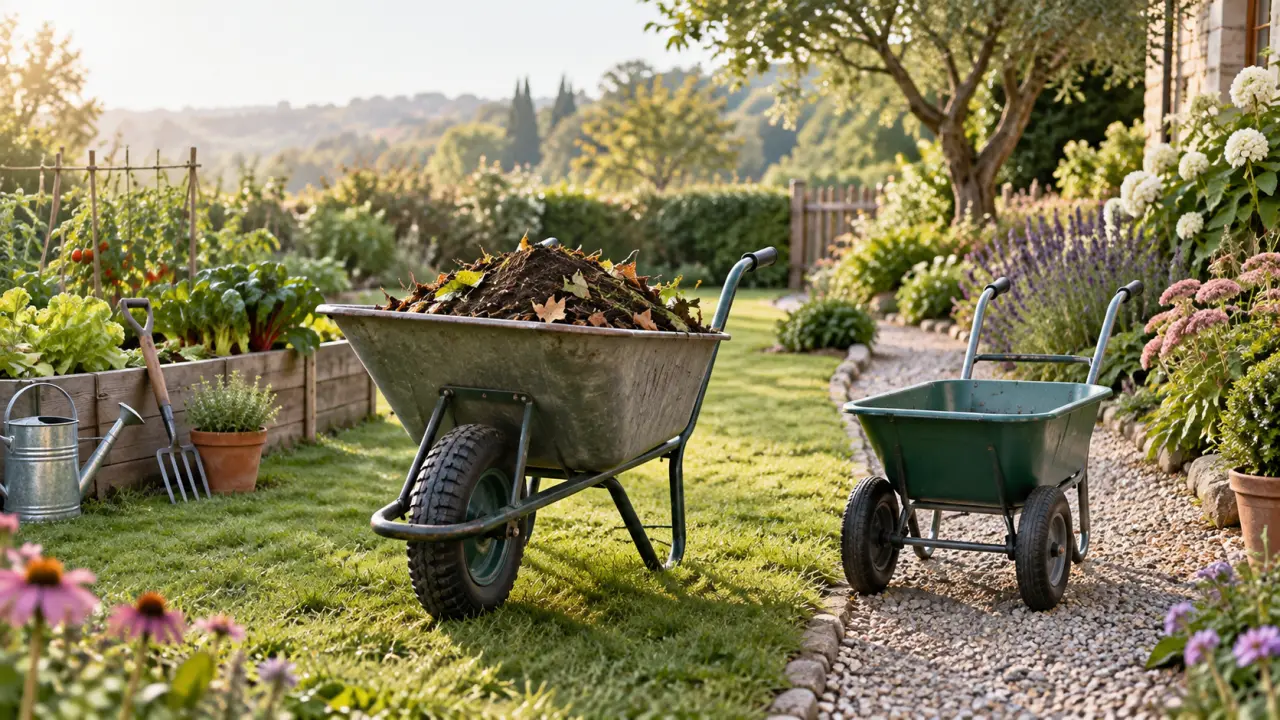 Brouette de jardinage : plus de capacité ou plus de maniabilité, que choisir selon votre terrain ?
