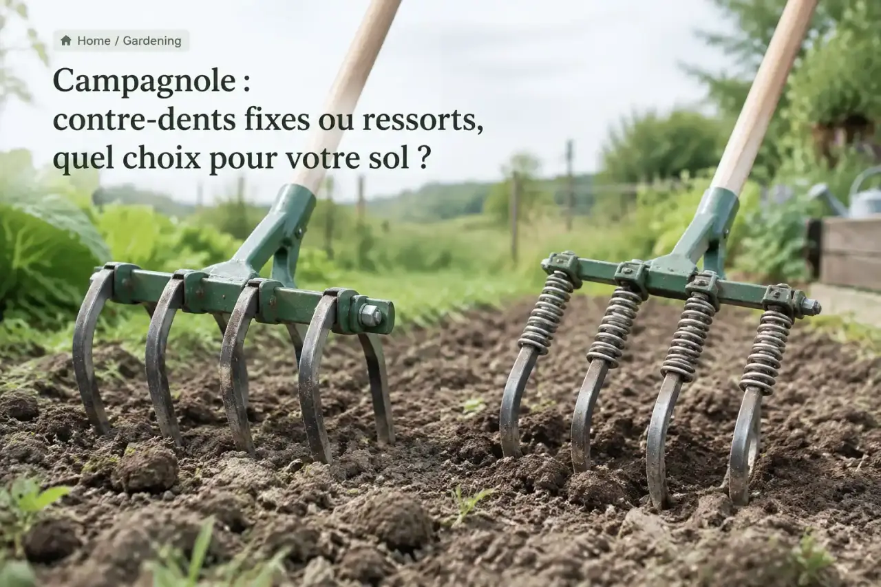Campagnole : contre-dents fixes ou ressorts, quel choix pour votre sol ?
